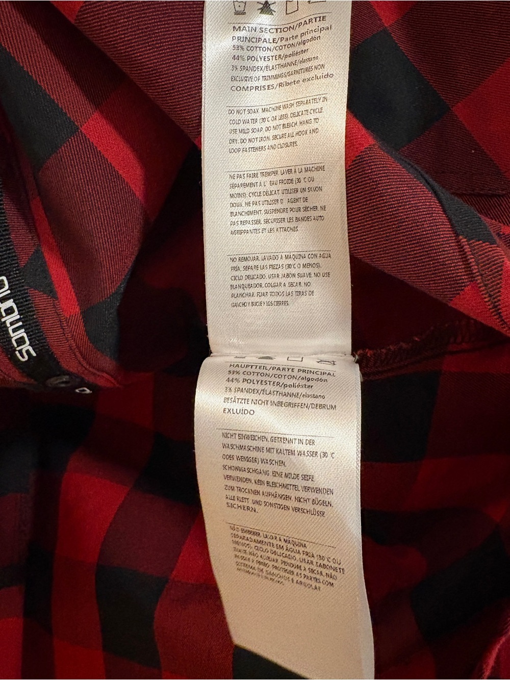 Sombrio S/P Women’s MTB Snap Button Plaid Shirt - Picture 6 of 11